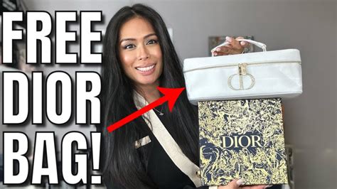 dior free gift codes|free Dior pouch with purchase.